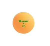 Pelota Para Ping Pong Donic 1 Estrella Elite 40+ Blanco Naranja